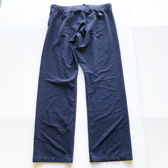 FIGS Livingston Navy Blue Straight Leg Classic Scrub Pants Womens Large Tall - Picture 4 of 9